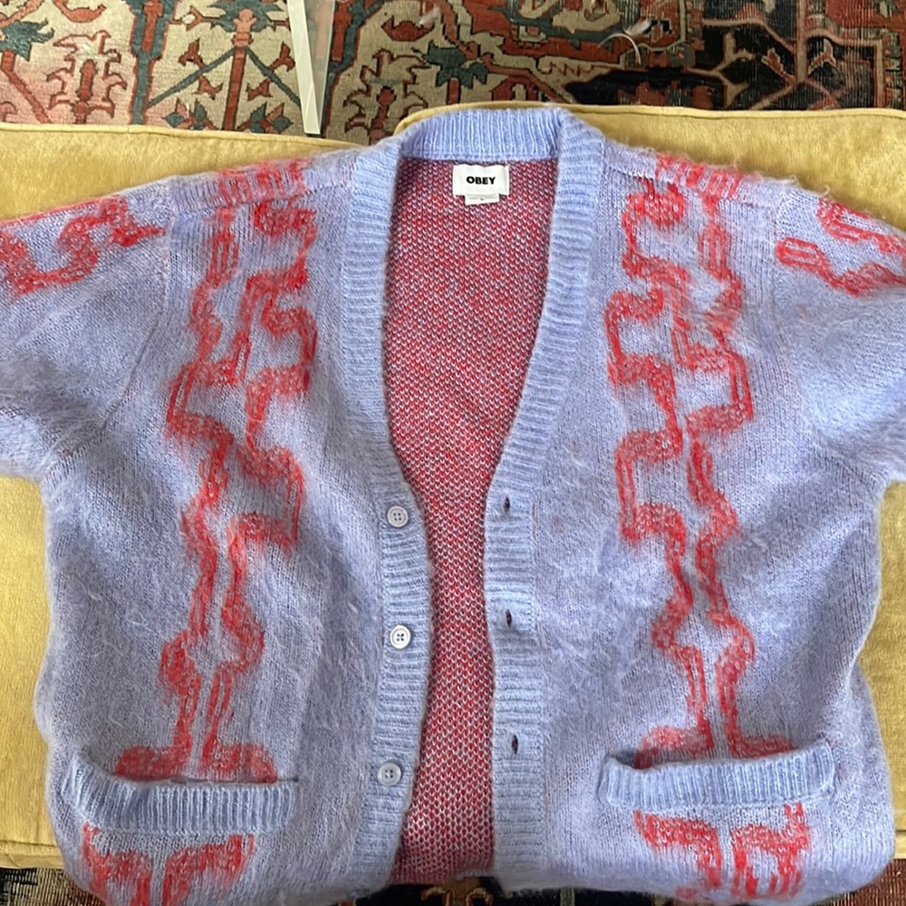 Obey cardigan